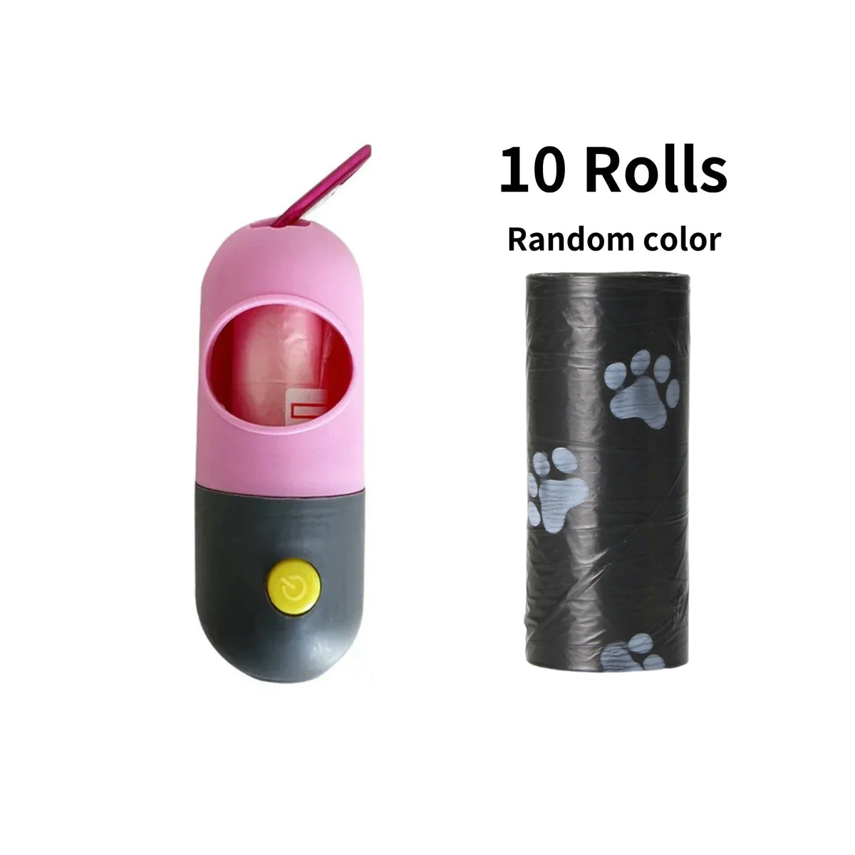 Poop Bag Dispenser with 10 Rolls