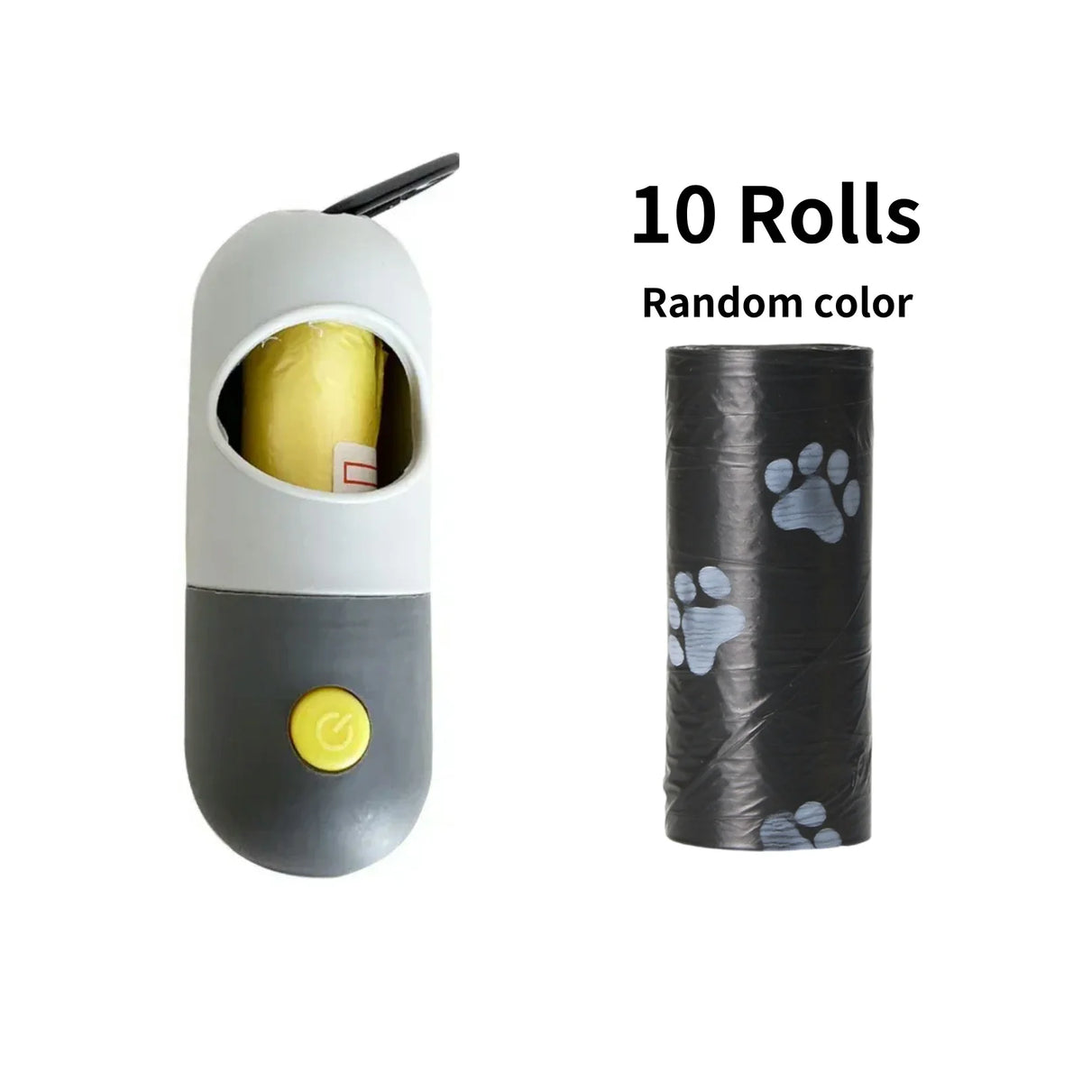 Poop Bag Dispenser with 10 Rolls
