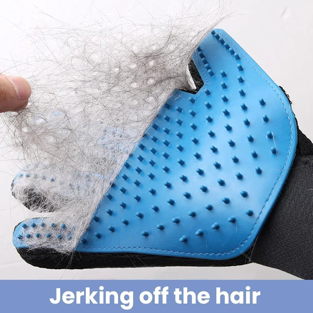 Pet Grooming and Massage Glove