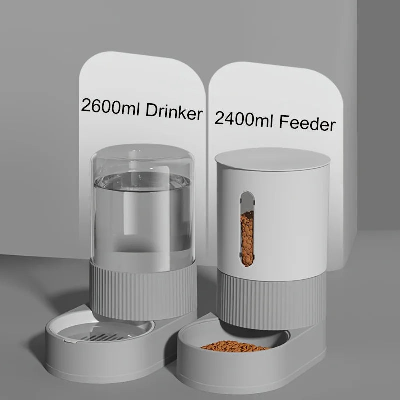 Automatic Food & Water Dispenser Set
