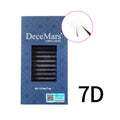 DeceMars 3DW/4DW/5DW/6DW/NEW 6DW/7DW/8DW/NEW 8DW/9DW/10DW/NEW 10DW Eyelash Extension for Makeup